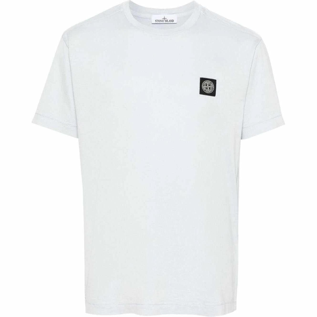 Мужская футболка STONE ISLAND (голубая)