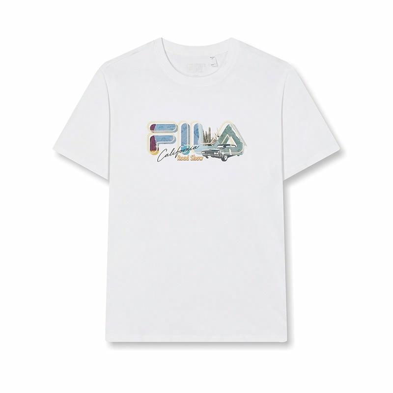 Мужская футболка Fila Heritage SS24 (белая)