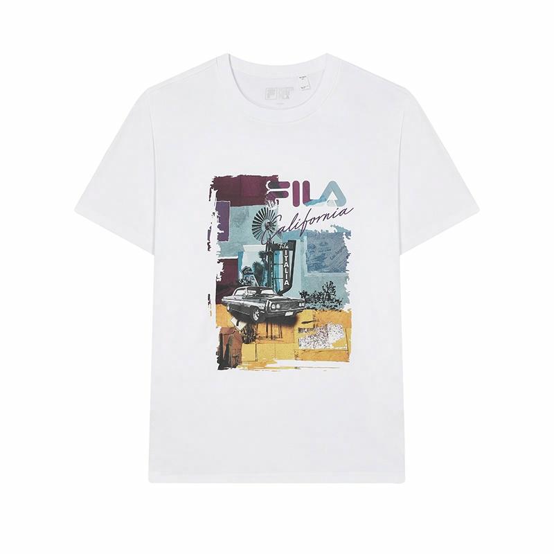 Мужская футболка Fila (белая)