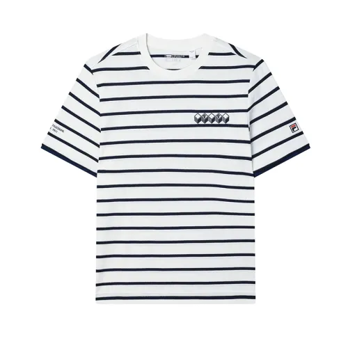 FILA Heritage T Shirt Men's Cloud White