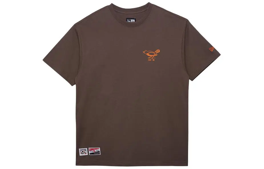 New Era T Shirt Men's Dark Brown