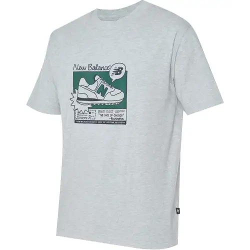 New Balance T Shirt Men's Sport Gray