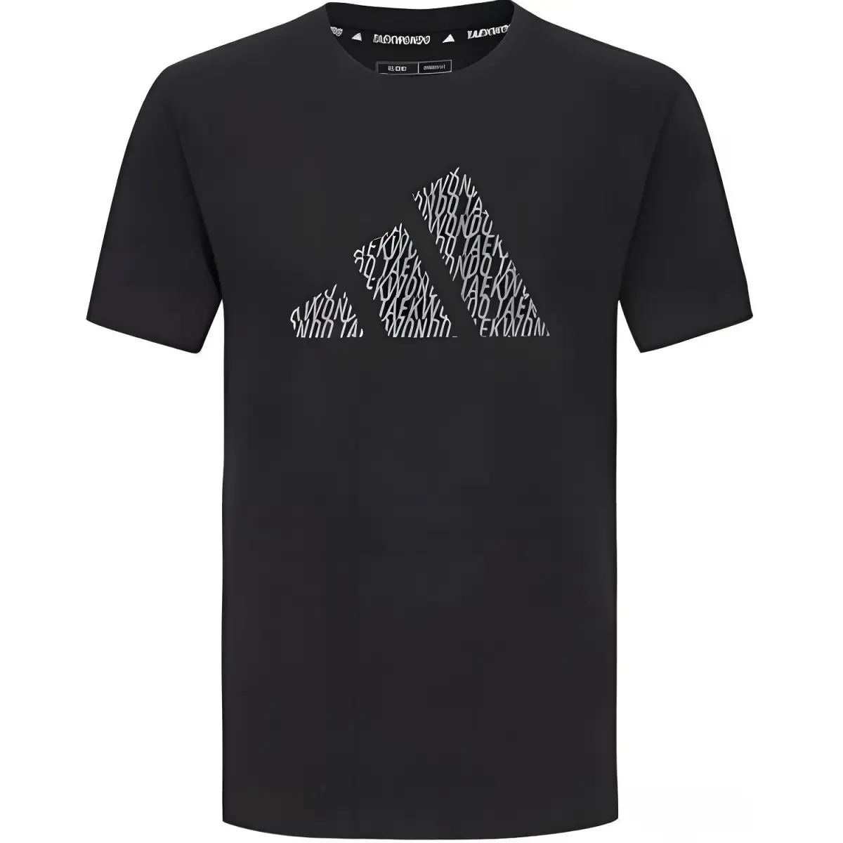 Adidas T-Shirts Unisex Black Crew Neck Moderate
