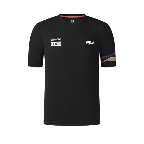 FILA CYCLING T Shirt Men's Pitch Black