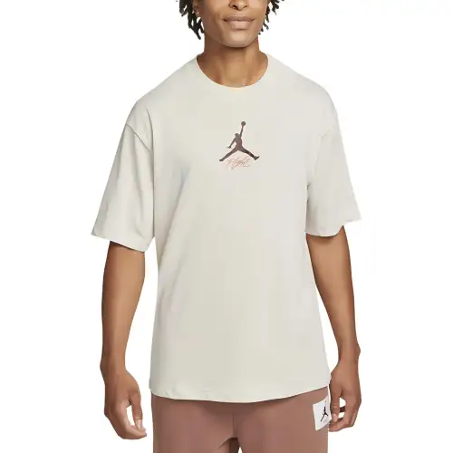 Jordan Flight Heritage T Shirt Men's Light Bone