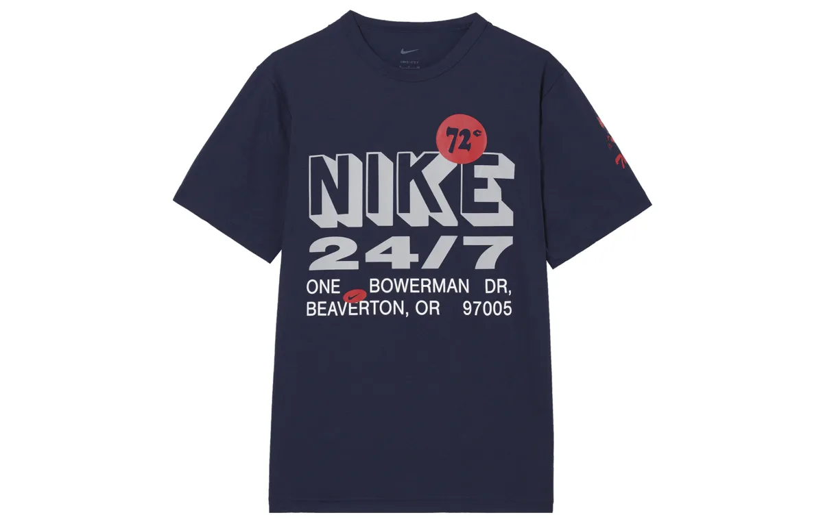 Nike HYVERSE T Shirt Men's Obsidian Color