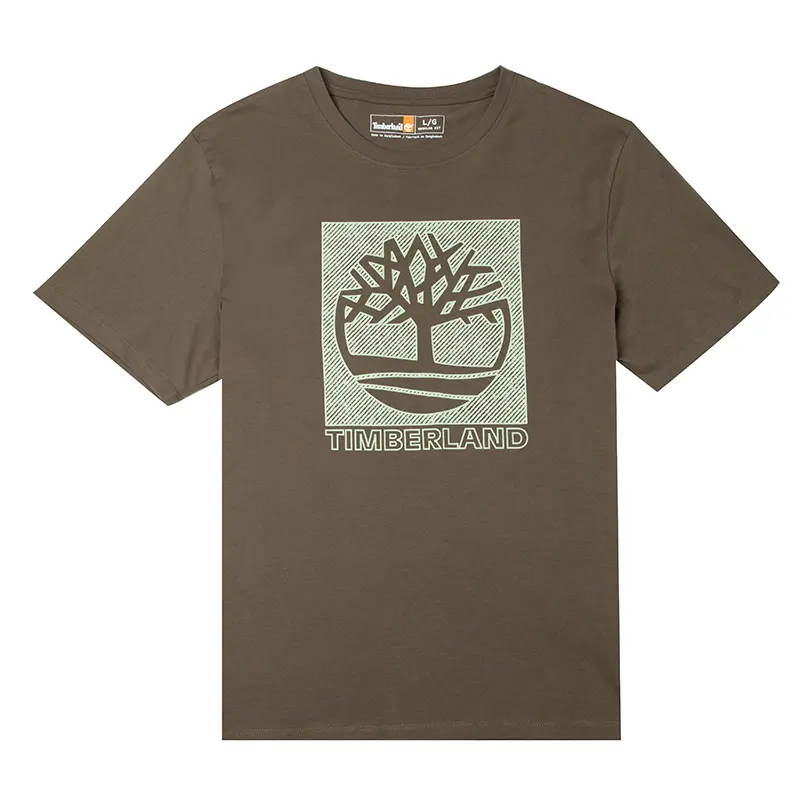 Timberland SS25 T Shirt Men's Light Brown
