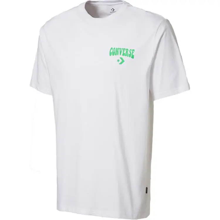 Converse Star Chevron Munchy T Shirt Men's White