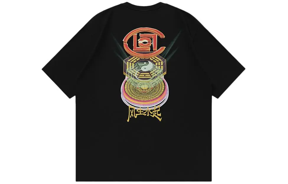 CLOT T Shirts Men's Crew Neck Moderate Straight Fit