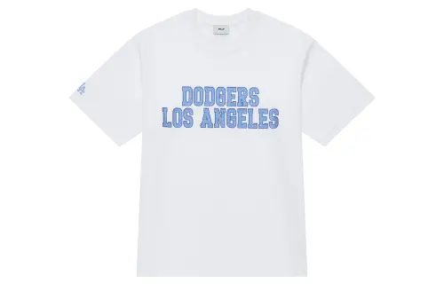 MLB Los Angeles Dodgers T Shirt Men's Ecru