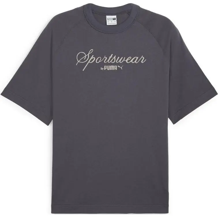 PUMA CLASSICS+ T Shirt Men's Gray