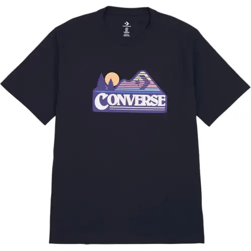 Converse ELEVATED COLLECTION T Shirt Men's Black