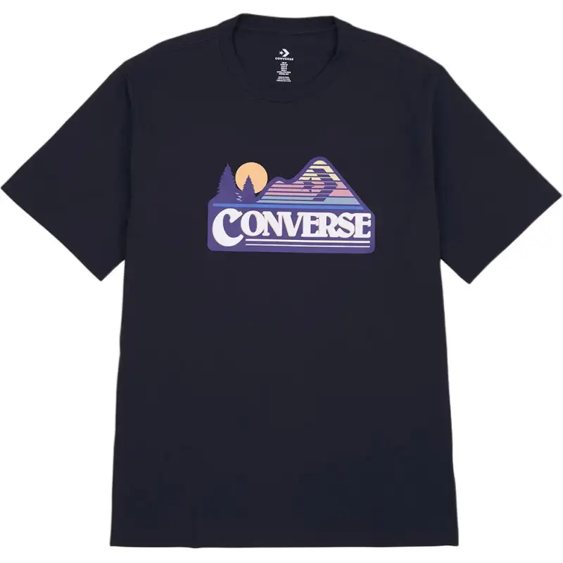 Converse ELEVATED COLLECTION T Shirt Men's Black