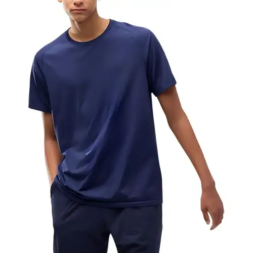 UNIQLO x RUIDIANYUNDONGYUAN,LIANMINGKUAN T Shirt Men's Blue