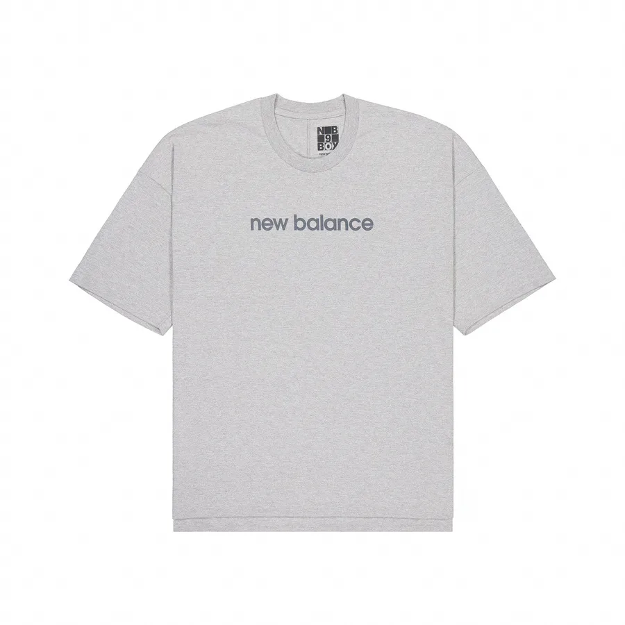 New Balance 9BOX T Shirt Unisex Sport Gray