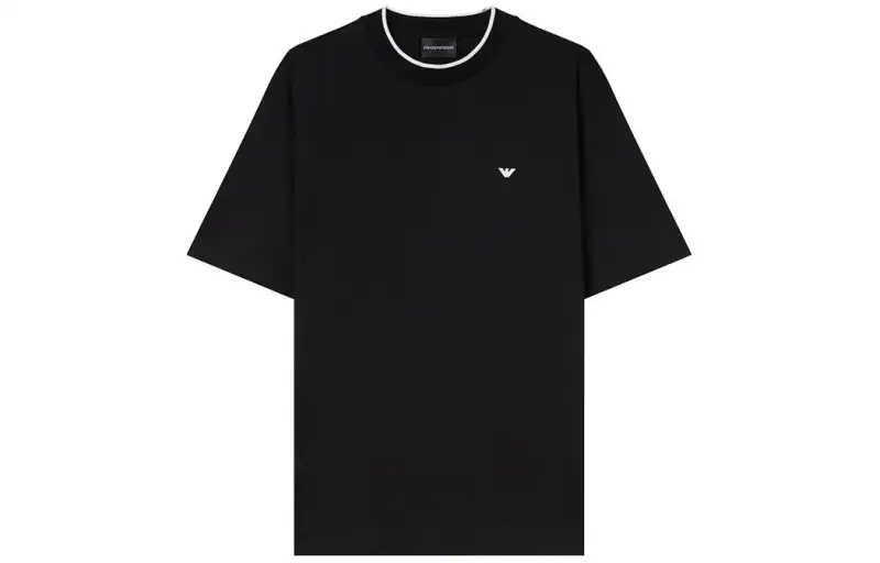 EMPORIO ARMANI SS24 T Shirt Men's Black