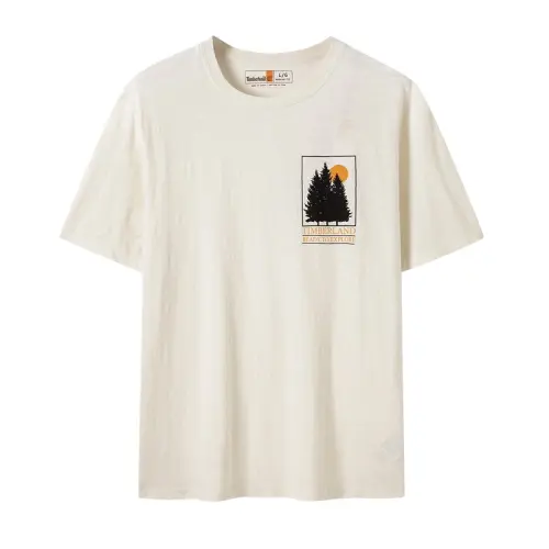Timberland T Shirt Unisex White