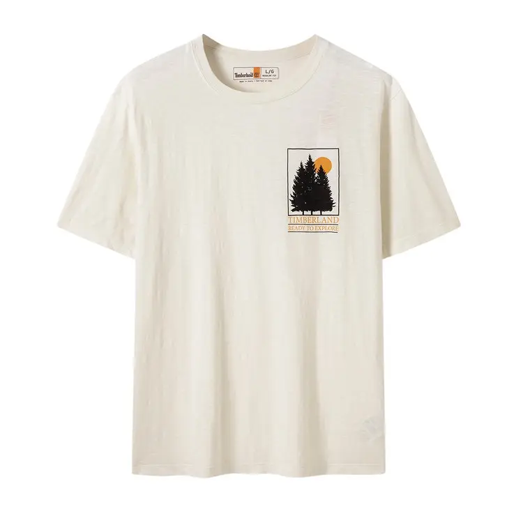 Timberland T Shirt Unisex White