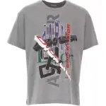 DIOR T Shirts Men's Gray Crew Neck Moderate