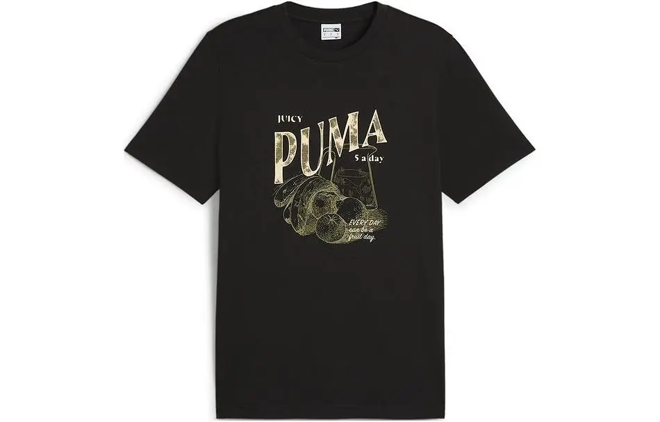 PUMA Set in Sleeve T Shirt Men's Black