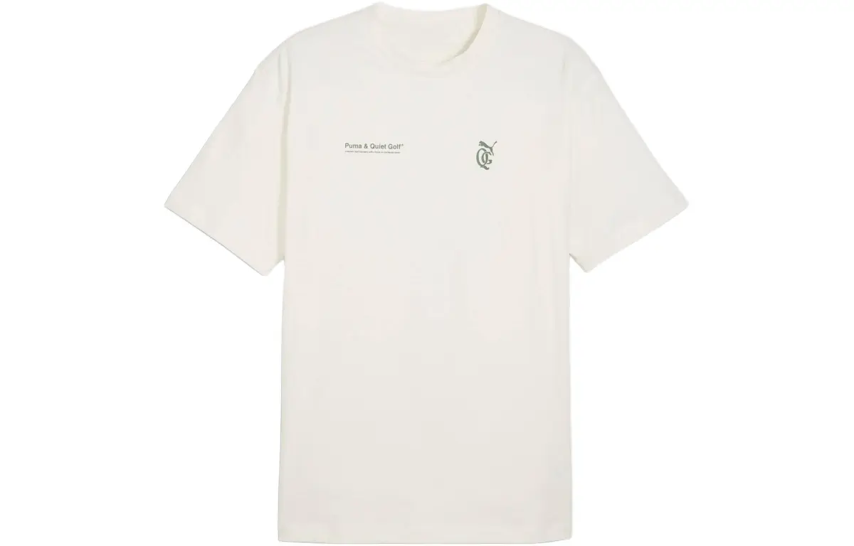 PUMA T-Shirts Men's Apricot Crew Neck Moderate Other