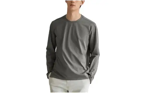 New Balance Regular T Shirt Men's Dark Khaki