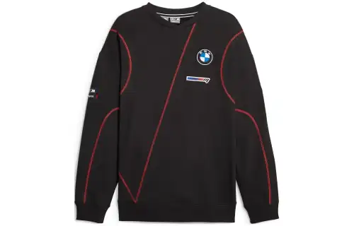 PUMA x BMW BMWGarage Crew T Shirt Men's Black