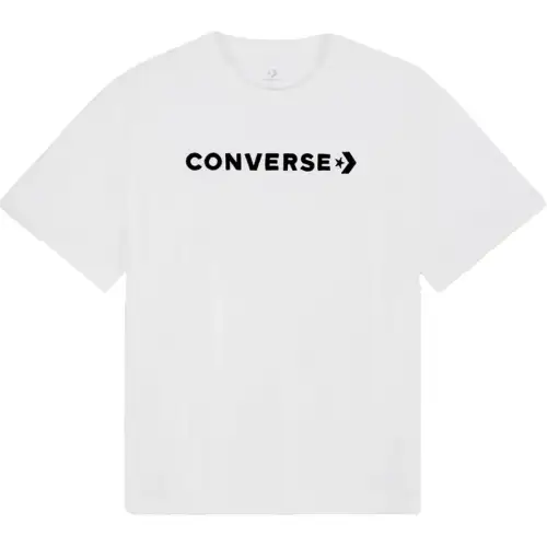 Converse Wordmark Relaxed T Shirt Men's White