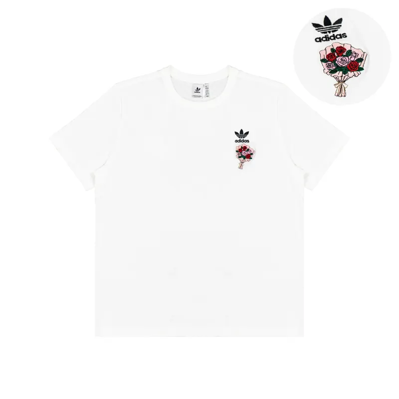 Adidas Originals T Shirt Unisex White