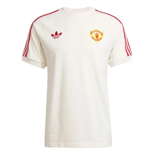 Adidas Manchester United Fc Og 3 Stripe T shirt