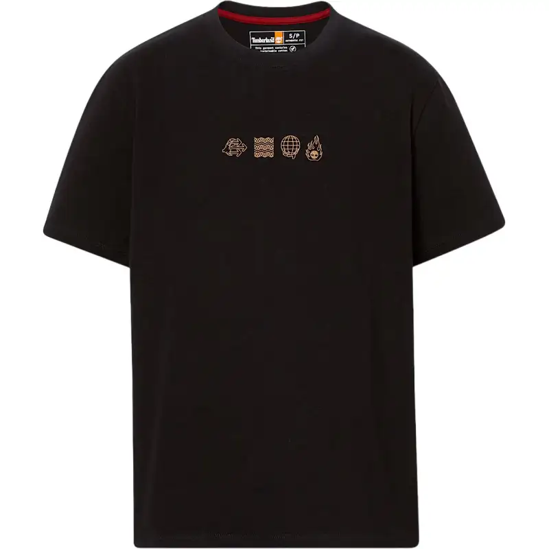Timberland T Shirt Unisex Black