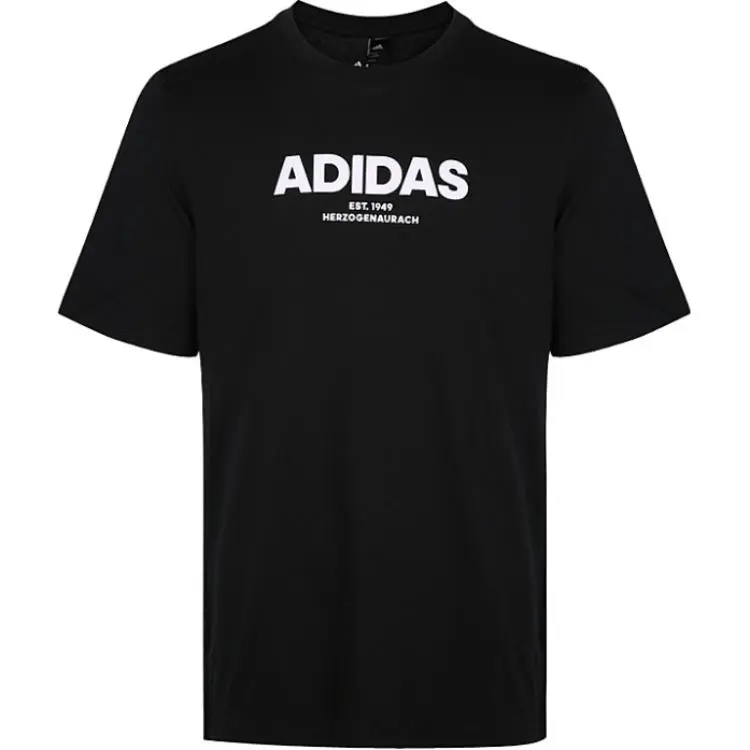 Adidas ESS ALLCAP TEE T Shirt Men's Black