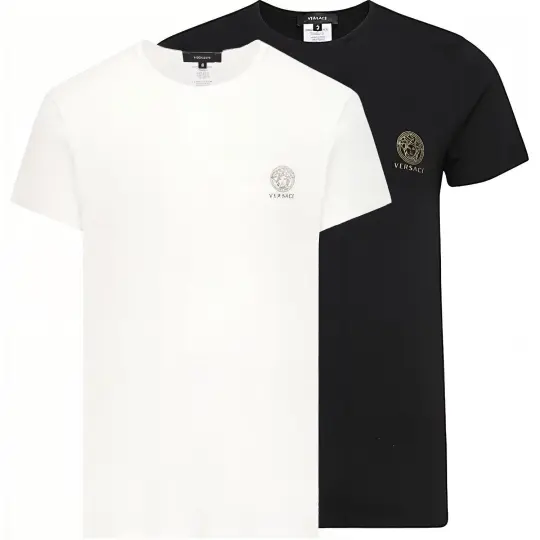 VERSACE 2 Pack Crewneck T Shirts
