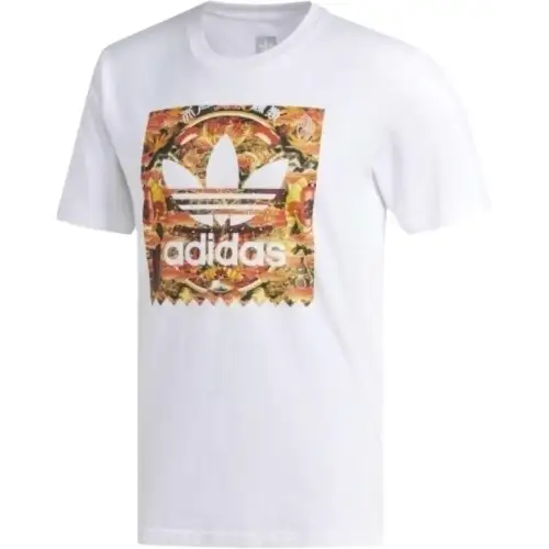 Adidas Originals x Evisen Skateboarding EVISON BB FILL Skateboards T Shirt Men's White