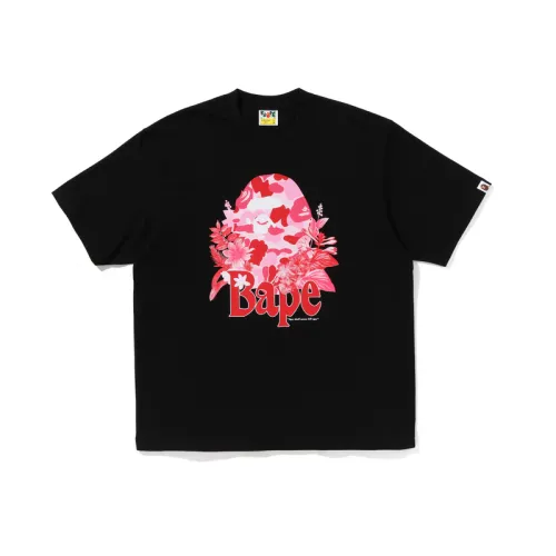 Bape Flora Big Ape Head Relaxed Fit Tee