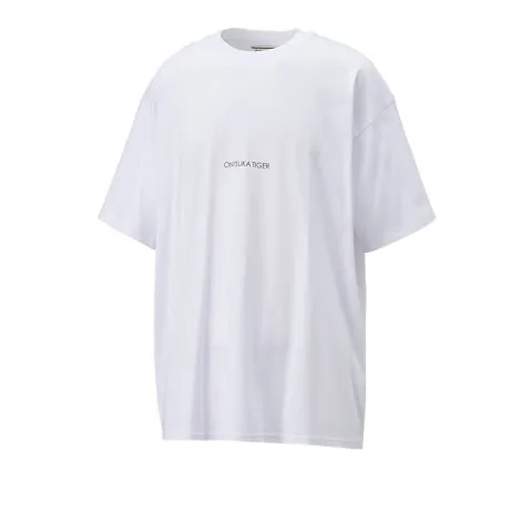 Onitsuka Tiger T Shirt Unisex White