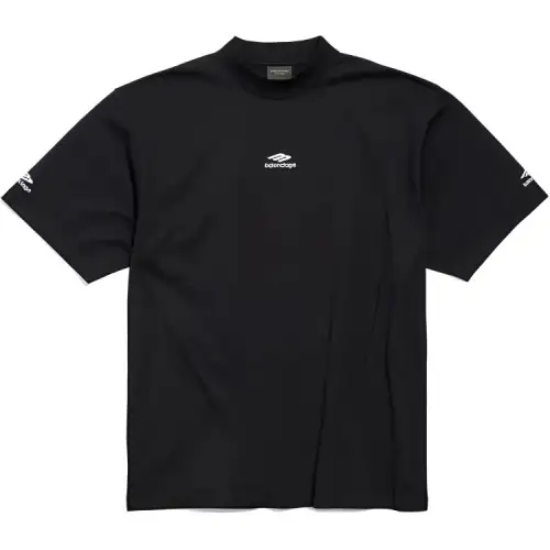 Balenciaga 3B Logo Embroidered Top