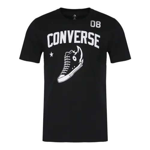 Converse All Star T Shirt Men's Black