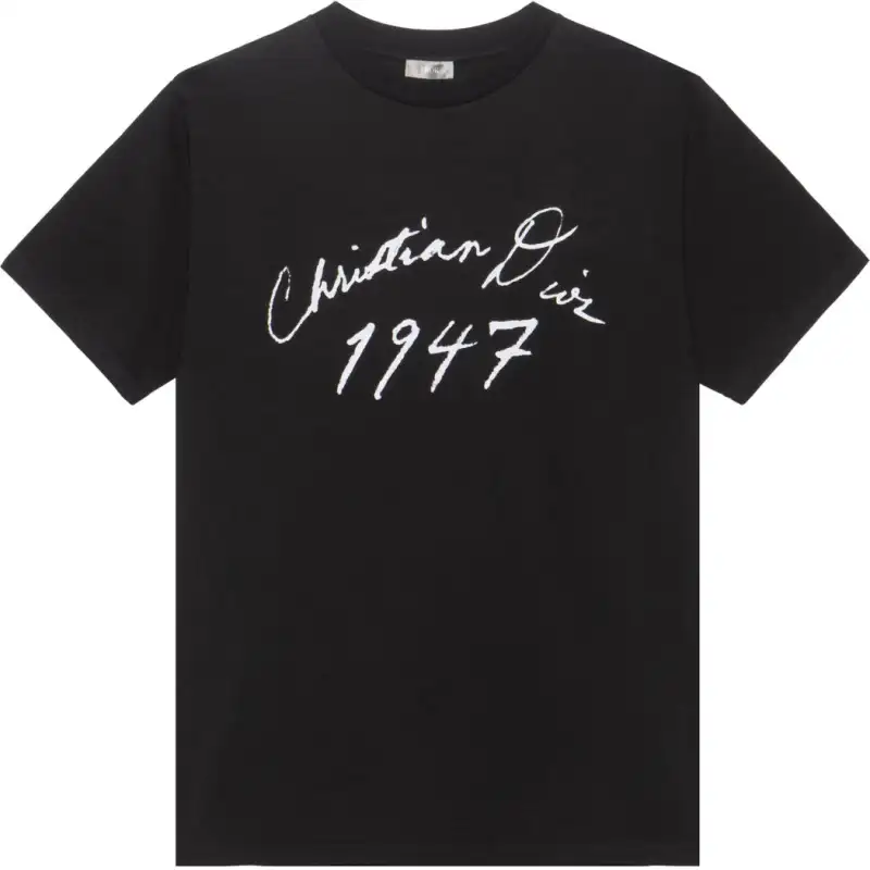 DIOR 1947 Crewneck Short-Sleeved T-Shirt
