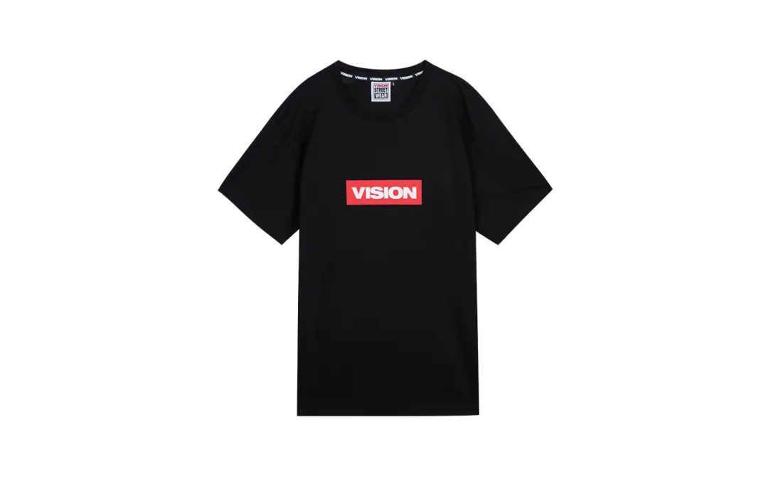 Vision Street Wear T Shirt Unisex Black