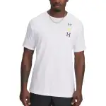Under Armour T Shirt Men's White/Midnight Marine Blue