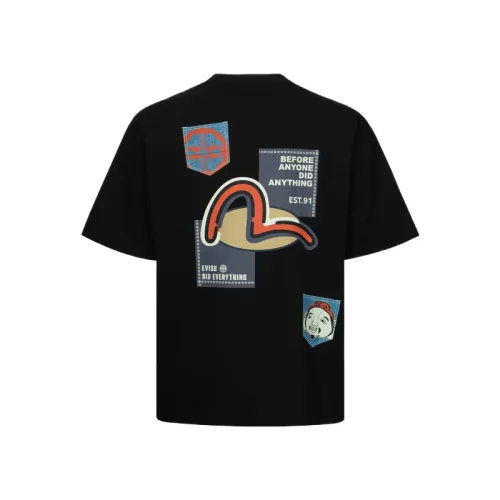 EVISU Short Sleeved T Shirts Men's