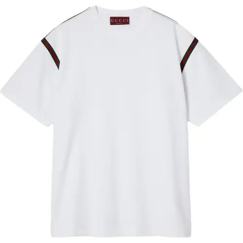 GUCCI Logo Detailed Crewneck T Shirt