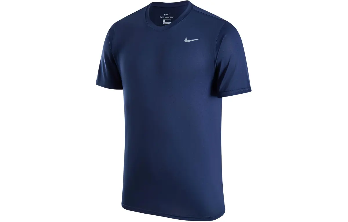 Nike T Shirt Men's University Dark Blue/Cool Gray