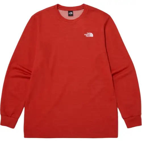 THE NORTH FACE Basic MERINO WOOL T Shirt Men's Red