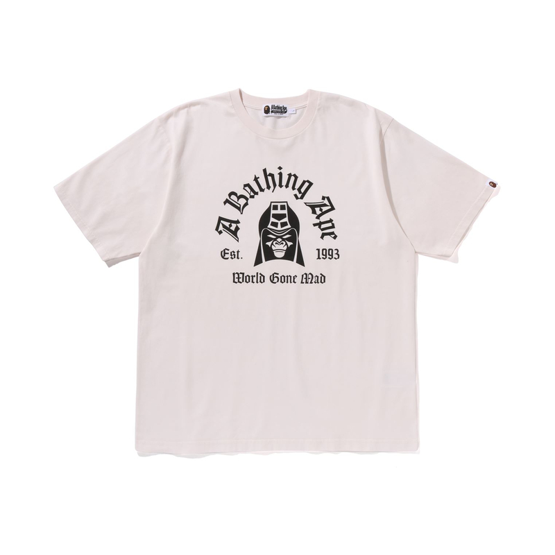 Мужская футболка A BATHING APE SS25 (белая) — фото 7