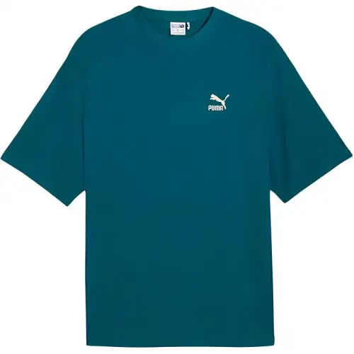 PUMA CLASSICS T Shirt Unisex Cool Green