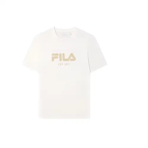 FILA ORIGINALE T Shirt Unisex Ice Shaken Yellow Apricot
