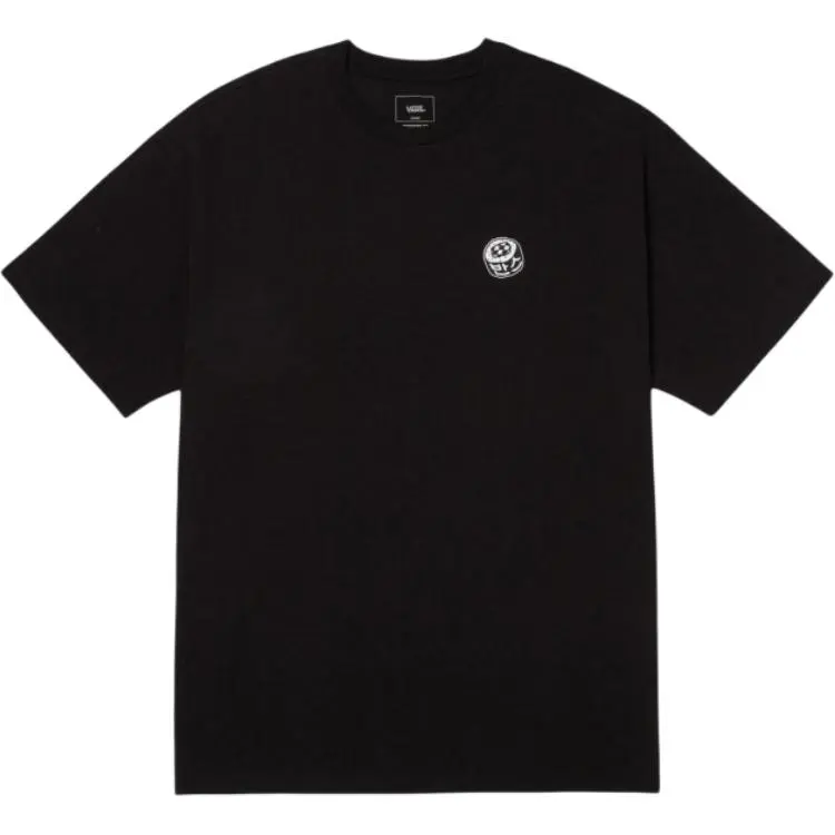 Vans T-Shirts Men's Black Crew Neck Moderate
