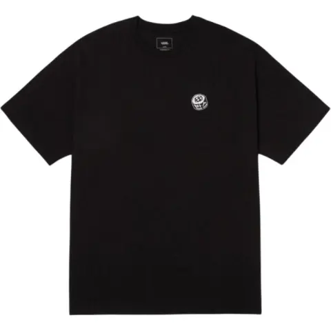 Vans T-Shirts Men's Black Crew Neck Moderate